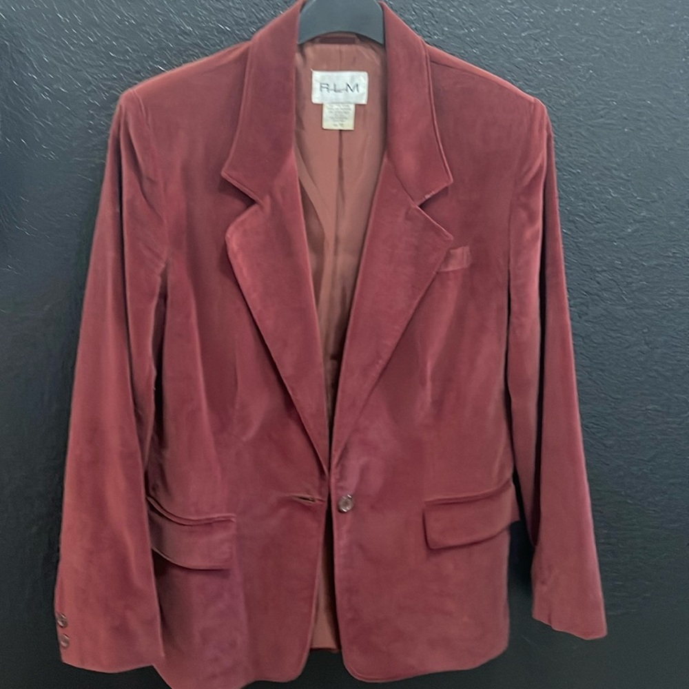 Vintage Velvet Blazer